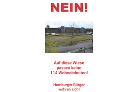 Bild der Petition: NEIN zur WOGE MEGA-Bebauung am Warburgring in 66424 Homburg