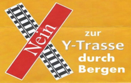 Kép a petícióról:Nein zur Y-Trasse!