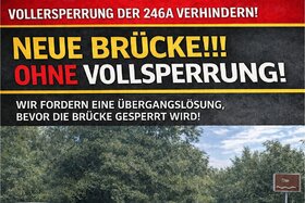 Bild der Petition: Neue Brücke, ohne VOLLSPERRUNG