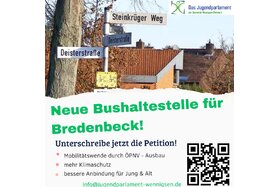 Zdjęcie petycji:Neue Bushaltestelle in Bredenbeck einrichten - Mehr Mobilität für alle!