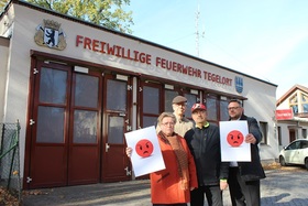 Малюнок петиції:Neue Feuerwache für Tegelort JETZT!