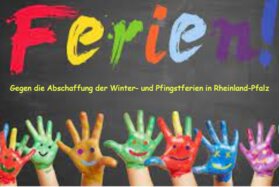 Bild der Petition: Nein zur neuen Schulferienregelung in Rheinland-Pfalz (Winter- und Pfingstferien werden abgeschafft)