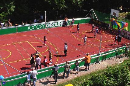 Kuva vetoomuksesta:Neuer Fußball-/Basketballplatz in Walldürn