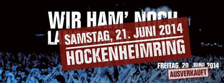 Bild der Petition: neuer Pre-Sale der Onkelzkarten "Hockenheimring 2014"