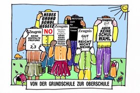 Bild der Petition: Neues Grundschulgesetz nimmt keine Rücksicht mehr auf Eure Begabungen!
