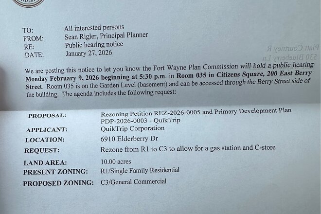 Slika peticije Petition opposing of Rezoning Request for QuikTrip Gas Station near 3 Schools