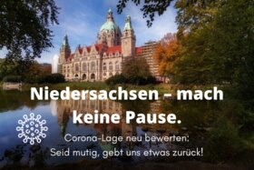 Kép a petícióról:Niedersachsen, mach keine Pause: Corona-Lage neu bewerten