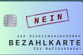 Bild der Petition: Niedersachsen sagt “Nein” zur diskriminierenden Bezahlkarte für Geflüchtete