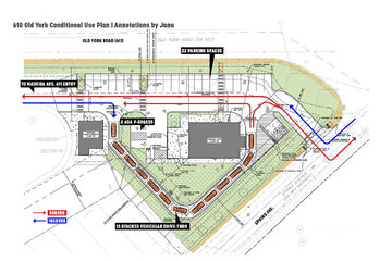 Image of the petition NO to the 610 Old York Road Drive-Through Proposal