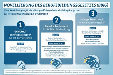 Bild der Petition Novellierung des Berufsbildungsgesetzes (BBiG) erfordert Neuregelung der Fortbildungsordnung