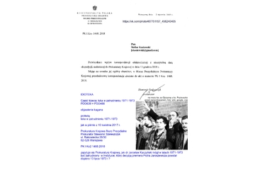 Image of the petition O Naprawę Rzeczypospolitej po 80-ciu latach zagłady Narodu Polskiego!