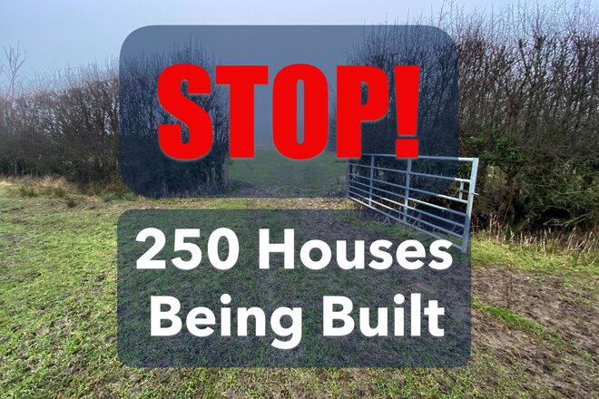 Vetoomuksen kuva Object Now! - Proposed 250 Houses off The Green Road, Ashbourne