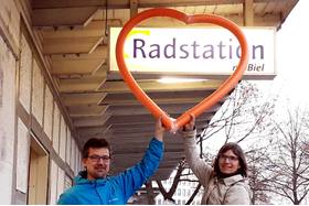 Bild der Petition: In der Radstation Bielefeld sollen mindestens 340 Plätze erhalten bleiben