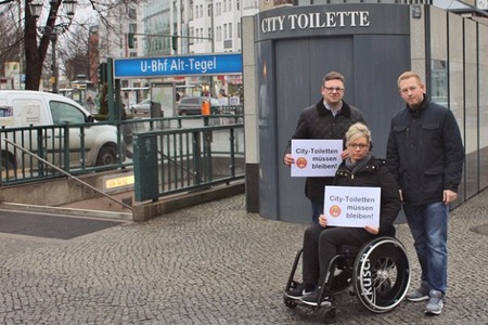 Kép a petícióról:Öffentliche Citytoiletten in Berlin sichern und erhalten!