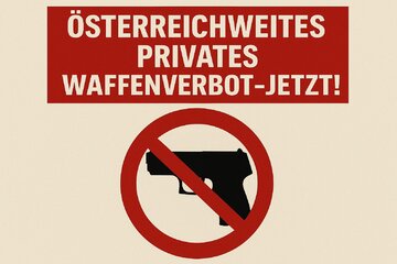 Imagen de la petición Österreichweites privates Waffenverbot – jetzt!