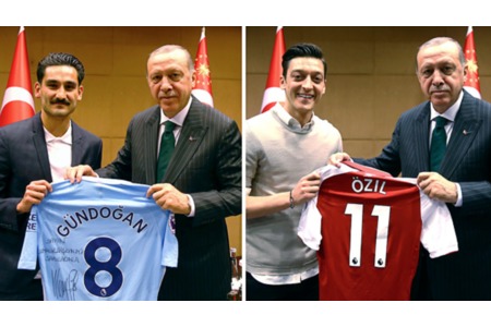 Billede af andragendet:Özil und Gündogan WIR STEHEN HINTER EUCH