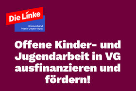 Bild der Petition: Offene Kinder- und Jugendarbeit im Landkreis Vorpommern-Greifswald ausfinanzieren und fördern!