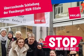 Slika peticije:Offene Resolution des Betriebsrates zur Schließung von H&M in Flensburg