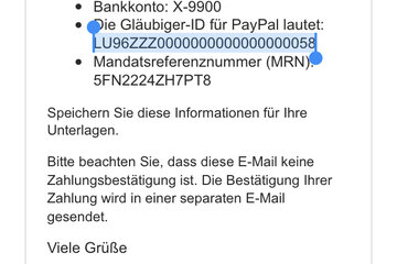Bild der Petition Offenes Verzeichnis von Gläubiger-IDs zur Betrugsprävention