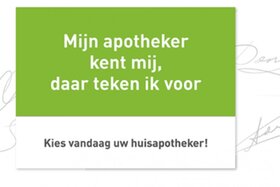 Bild av namninsamlingen: Open brief ivm de reclamecampagne van online apotheek - Door uw apotheker