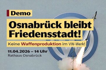 Bild der Petition Osnabrück muss Friedensstadt bleiben – Kein Einstieg von Rüstungskonzernen ins VW-Werk