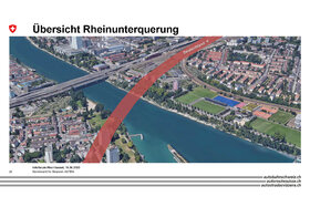 Petīcijas attēls:Osttangente Basel - für Wohnqualität entlang der Quartierstrassen und Staureduktion