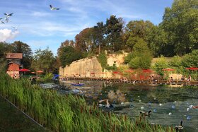 Image de la pétition : Ouvrons le Bain des Remparts pour la baignade à Metz