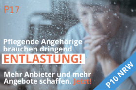 Bild der Petition: P10 Pflegende Angehörige fordern Verbesserung der Entlastungs-Verordnung für Nordrhein-Westfalen!
