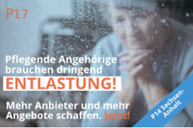Foto da petição:P14 Pflegende Angehörige fordern Verbesserung der Entlastungs-Verordnung für Sachsen-Anhalt!