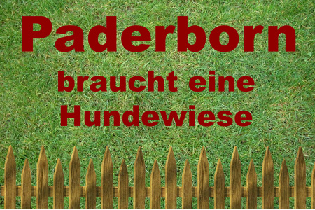 Kép a petícióról:Paderborn braucht eine Hundewiese