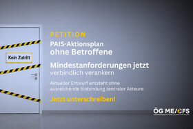 Immagine della petizione: PAIS-Aktionsplan ohne Betroffene: Diese Mindestanforderungen müssen im Aktionsplan verankert werden