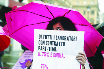 Vetoomuksen kuva Parità di salario fra donna e uomo in tutta Italia