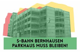 Picture of the petition:Parkhaus S-Bahn Bernhausen muss bleiben!
