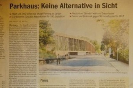 Picture of the petition:Parkhaus Therme stoppen !