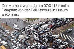 Снимка на петицията:Parksituation an der Berufsschule Husum