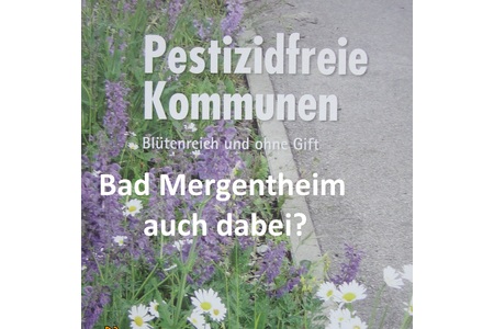 Zdjęcie petycji:Pestizidfreie Kommune Bad Mergentheim