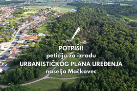 Imagen de la petición:Peticija za pokretanje izrade novog Urbanističkog plana uređenja naselja Mačkovec
