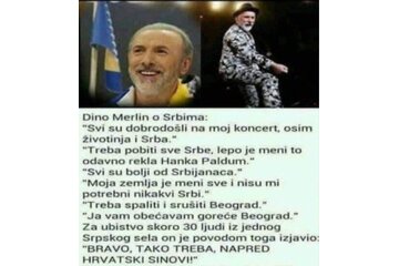 Image of the petition Peticija za zabranu Dino baliji da udje u Srbiju!!!