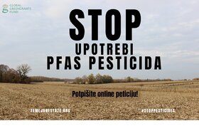 Slika peticije:Peticija Za Zabranu Upotrebe Pesticida Koji Sadrže PFAS Spojeve