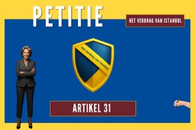 Afbeelding van de petitie: Petitie Implementatie Artikel 31. Eerst veilig. Dan verder.