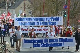 Foto e peticionit:Petition an den Hessischen Landtag zur Rücküberführung des UKGM in öffentliches Eigentum