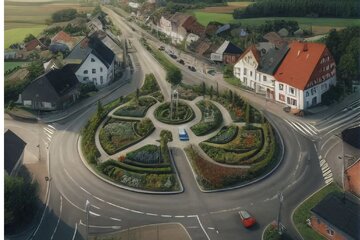 Bild der Petition Petition für den Bau eines Kreisverkehrs an der Kreuzung Dorfstr./Bahnhofstr. Stemwarde