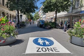პეტიციის სურათი: Für eine dauerhafte Fußgängerzone Weißenburger Straße