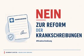 Bild der Petition: Petition gegen die geplanten Reformen der Krankschreibungen