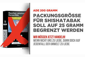 Picture of the petition:PETITION GEGEN TABAKSTEUERGESETZ - VERKAUFSVERBOT VON WASSERPFEIFENTABAK IN 200gr., 500gr. UND 1KG
