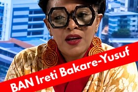 Image of the petition: Petition to Declare Ireti Bakare-Yusuf a Persona Non Grata in South Africa.
