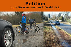Bild der Petition: Petition zum Straßenausbau im Ortsteil Waldblick der Gemeinde Blankenfelde-Mahlow