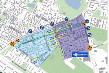 Bild der Petition Petition zur Verbesserung der Verkehrsführung im Kiezblock Weißensee (Chopinstraße/Smetanastraße)