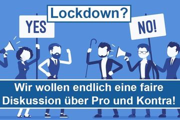 Bild der Petition Petitionsausschuss: Höchste Dringlichkeit für öffentlichen Diskussion über Lockdown