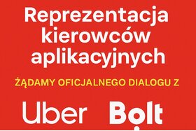 Зображення петиції: Petycja dotycząca poprawy warunków pracy kierowców aplikacyjnych Uber, Bolt, FreeNow